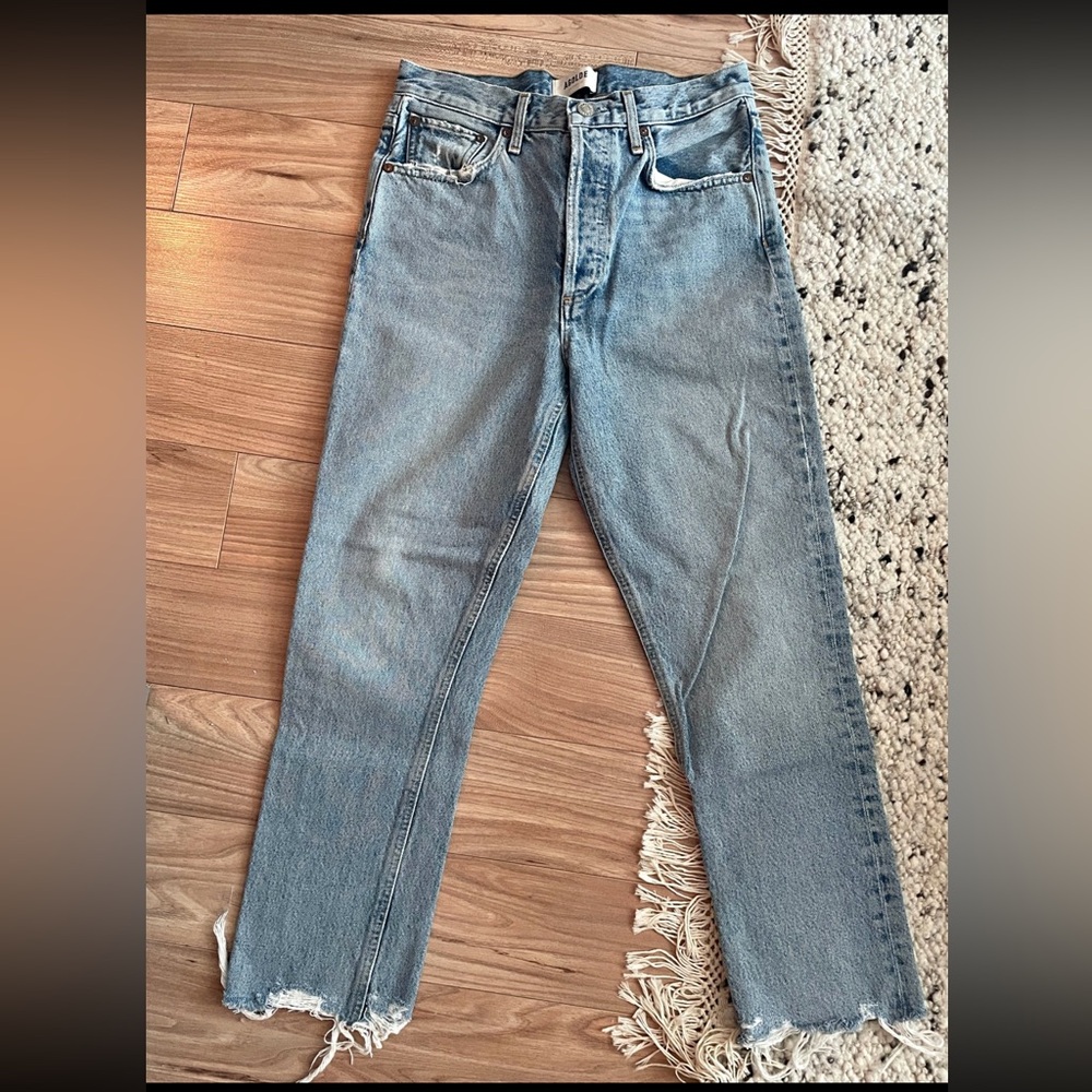 Agolde Light Blue Women Jeans